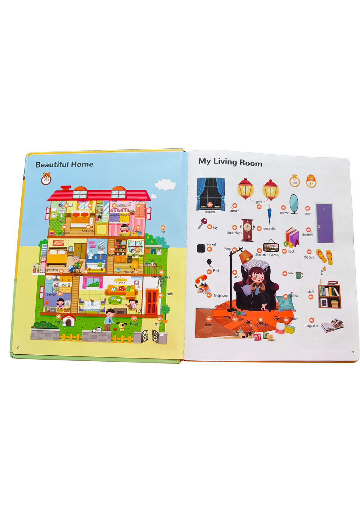 Preschool English Words Sound Book