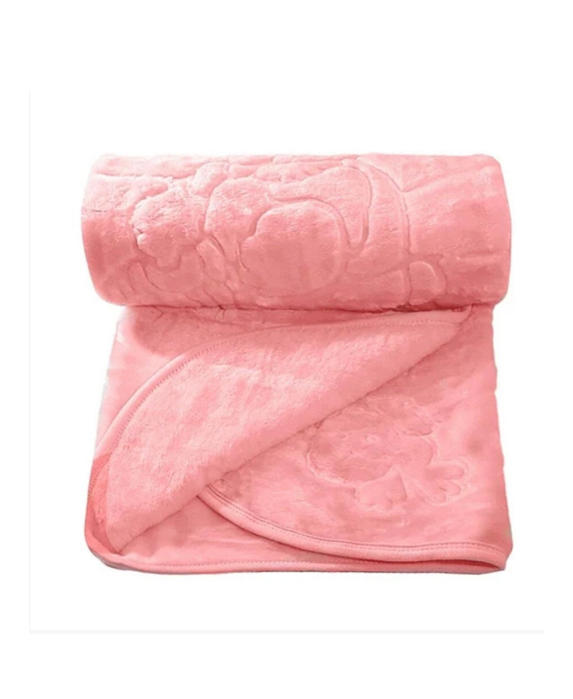 Teddy Mink 2-Ply Baby Blanket – 110 × 140 cm