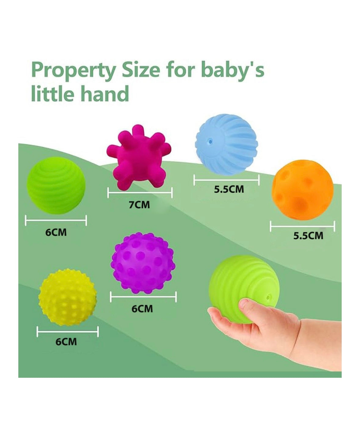 Baby Sensory Textured Ball Set