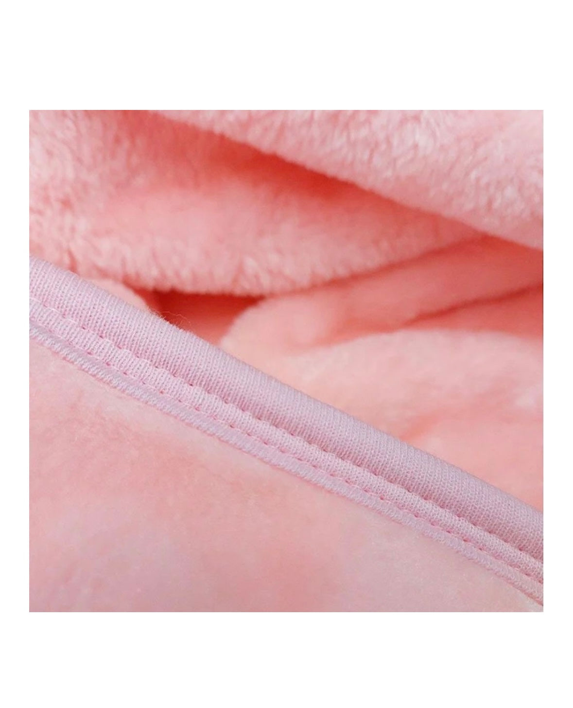 Teddy Mink 2-Ply Baby Blanket – 110 × 140 cm