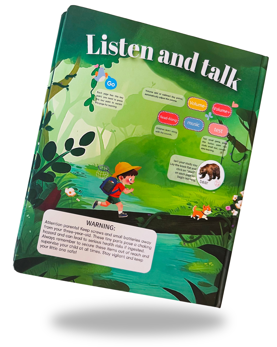 Enlightenment Rechargeable Talking Learning Book