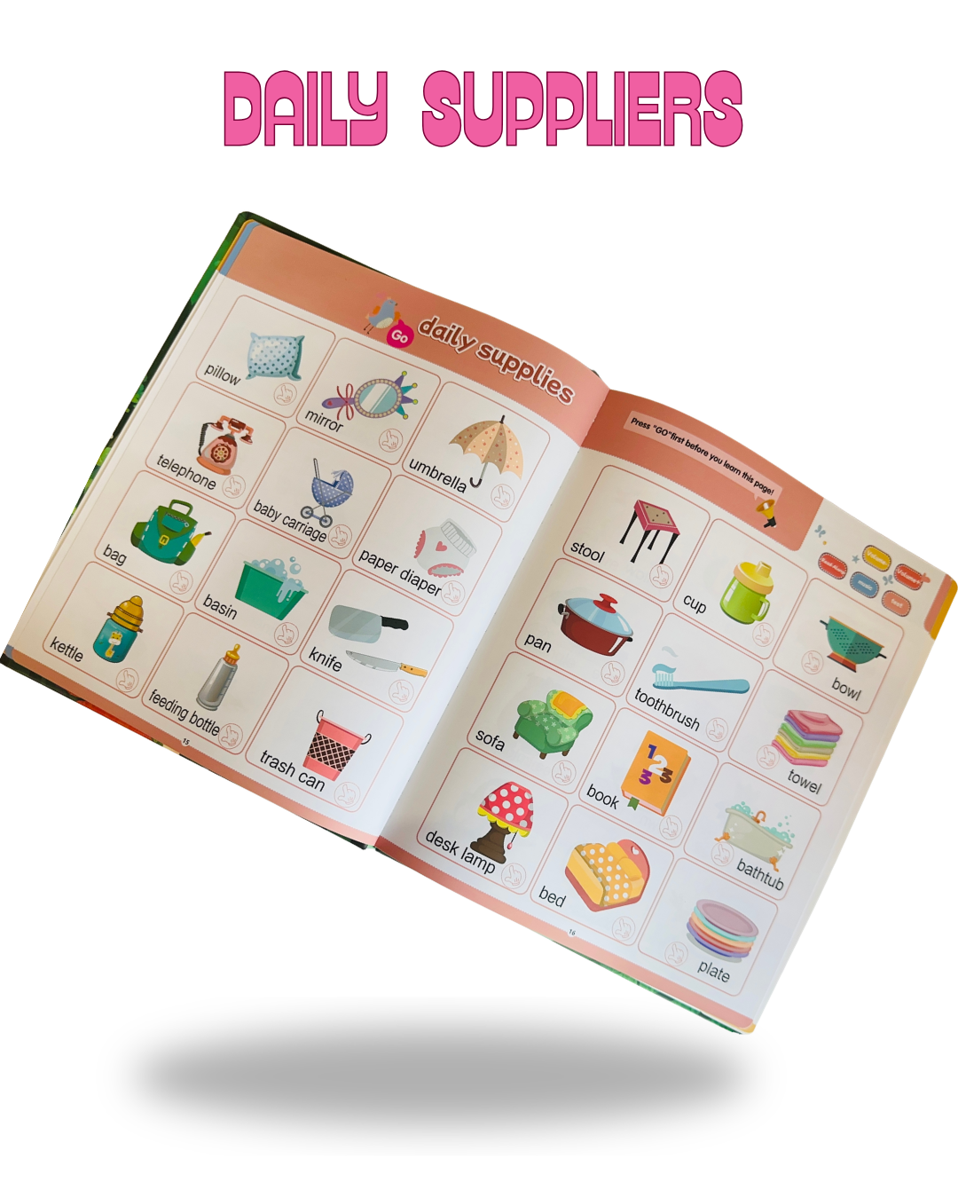 Enlightenment Rechargeable Talking Learning Book