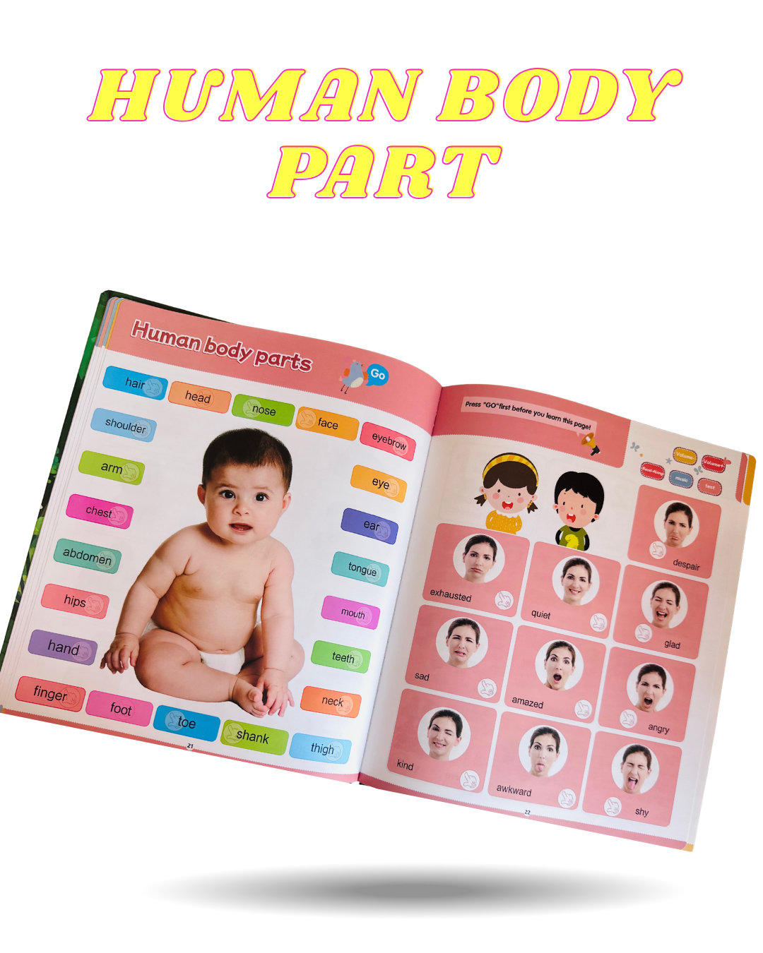 Enlightenment Rechargeable Talking Learning Book