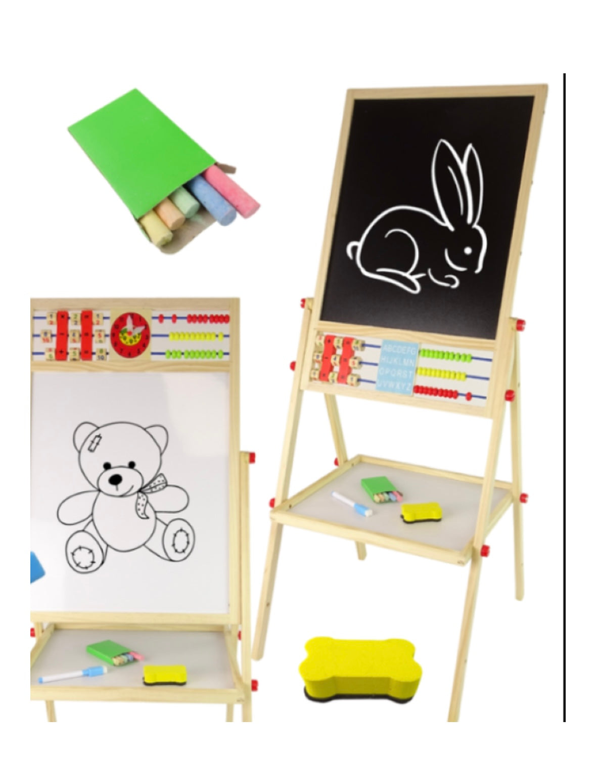 Foldable Double-Sided Drawing & Writing Board