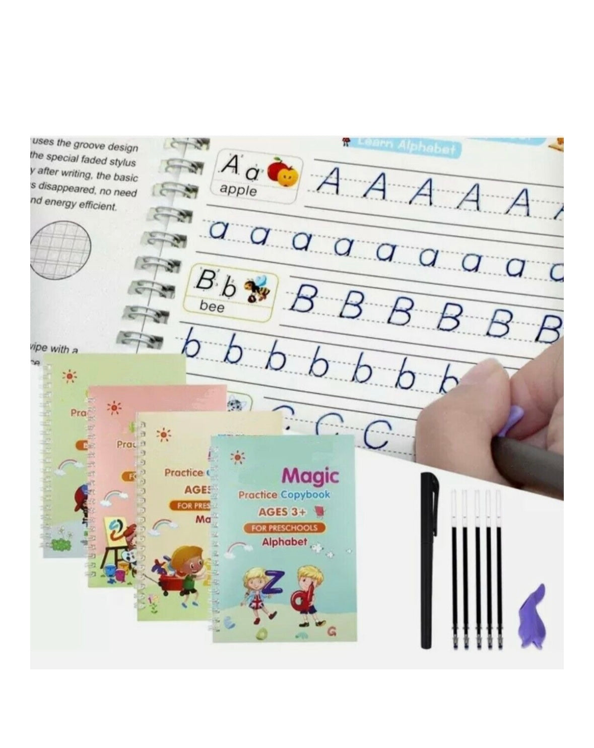 Magic Practice Copybooks – 4 Book Learning Set
