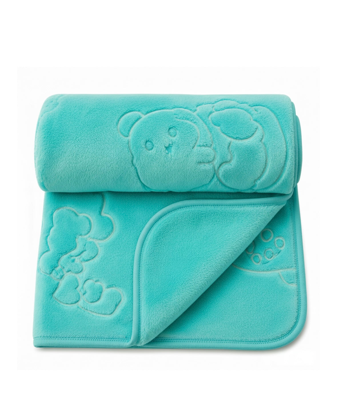 Teddy Mink 2-Ply Baby Blanket – 110 × 140 cm