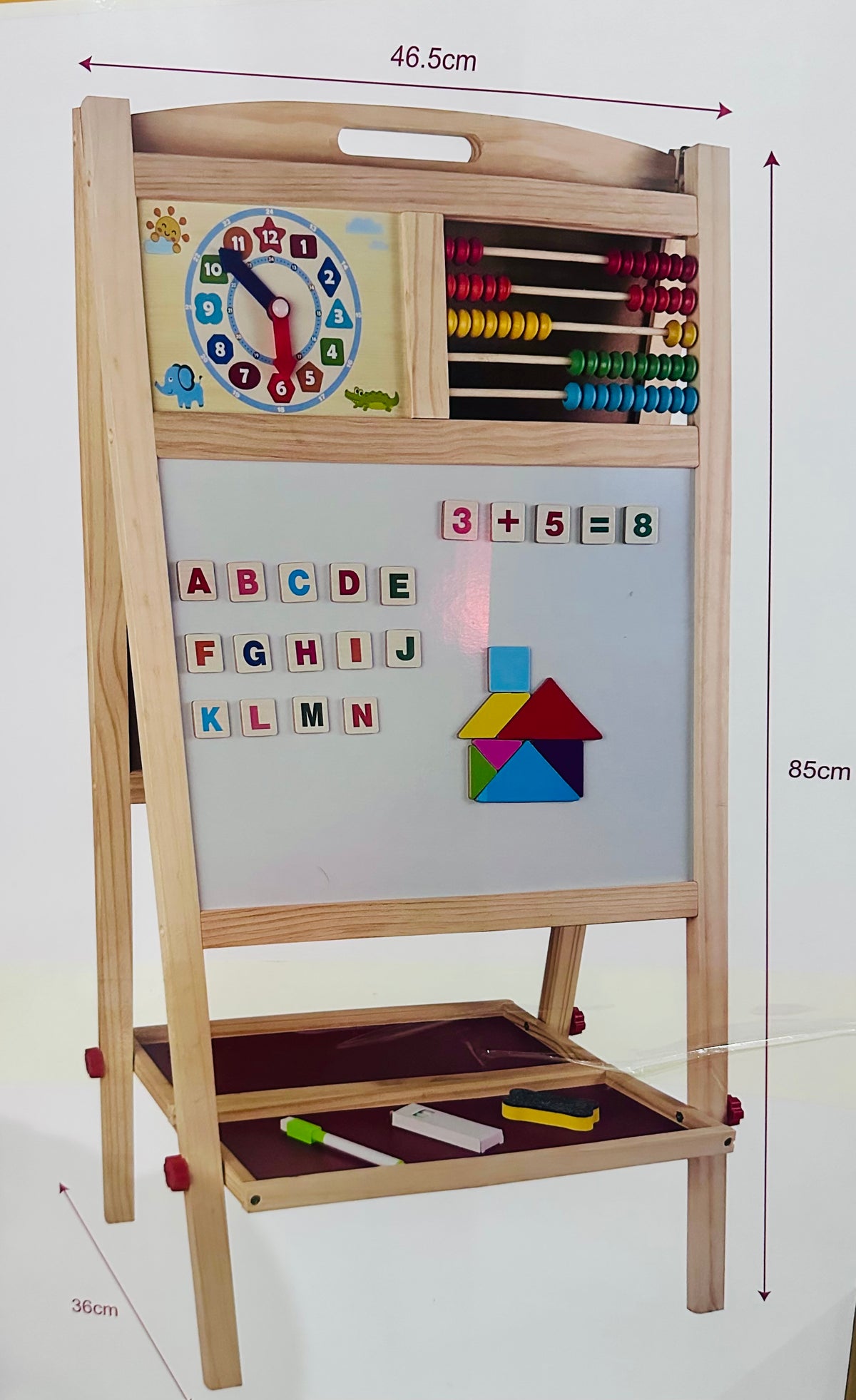 Foldable Double-Sided Drawing & Writing Board
