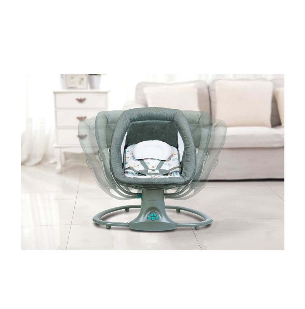 Fleek 3 in 1 Deluxe Multi-Functional Bassinet Grey