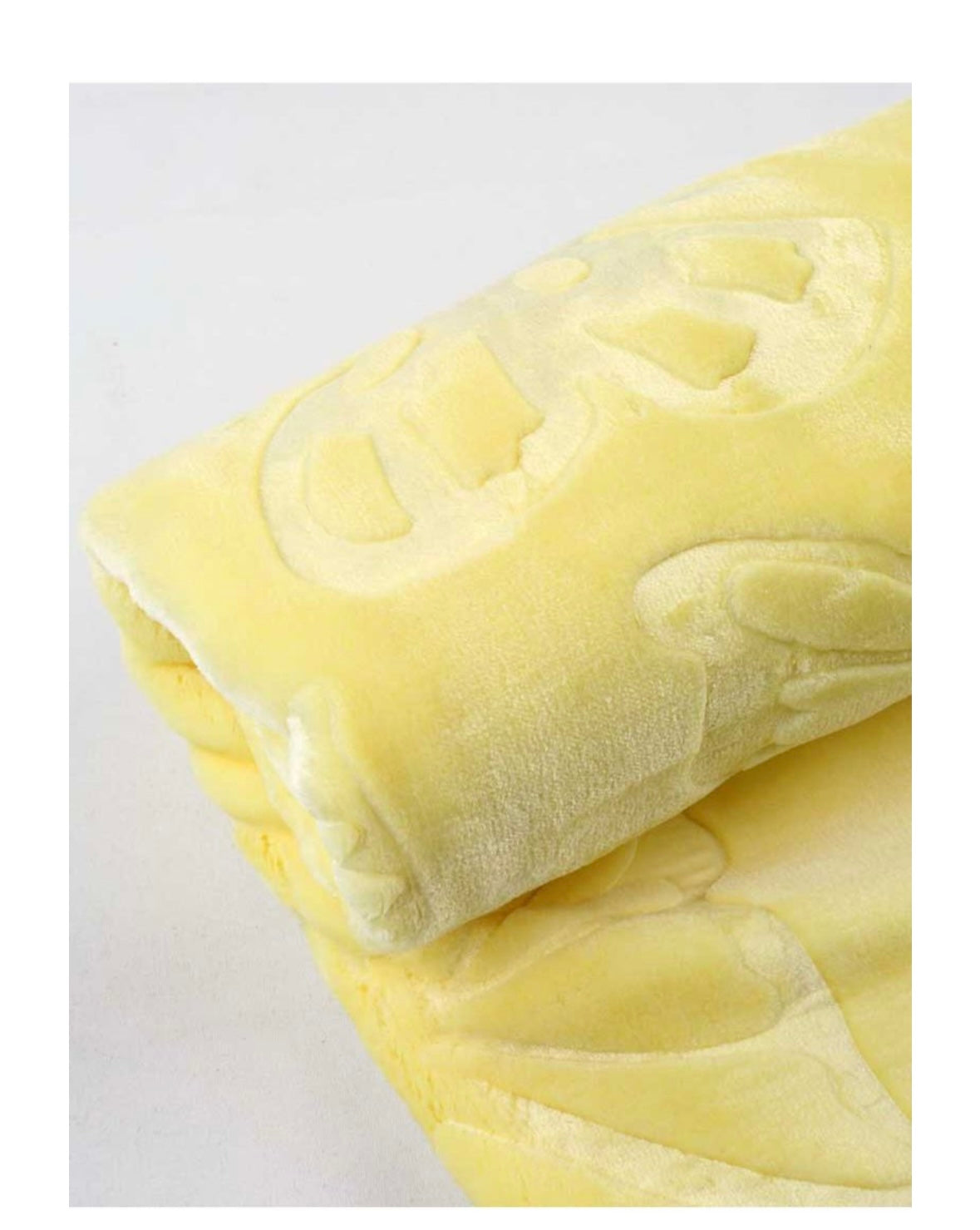 Teddy Mink 2-Ply Baby Blanket – 110 × 140 cm