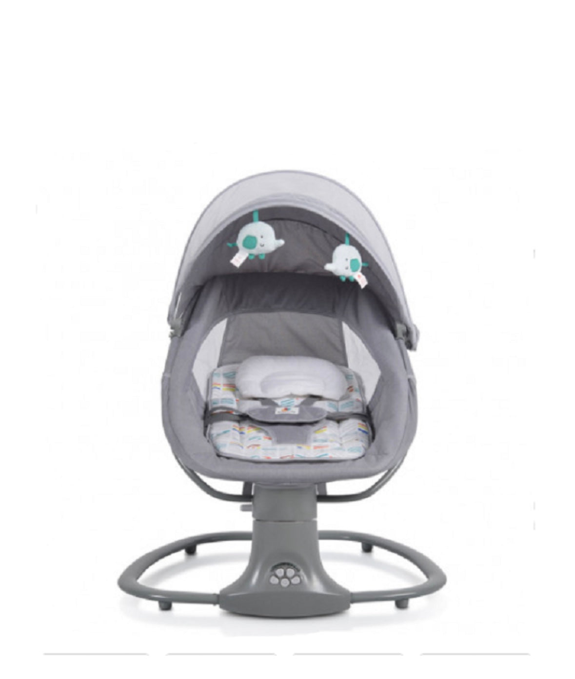 Fleek 3 in 1 Deluxe Multi-Functional Bassinet Grey