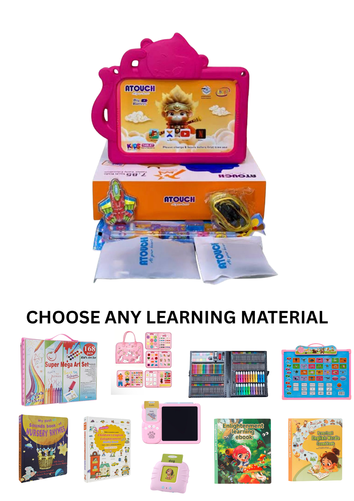 Create Your Own Atouch Tablet Learning Combo