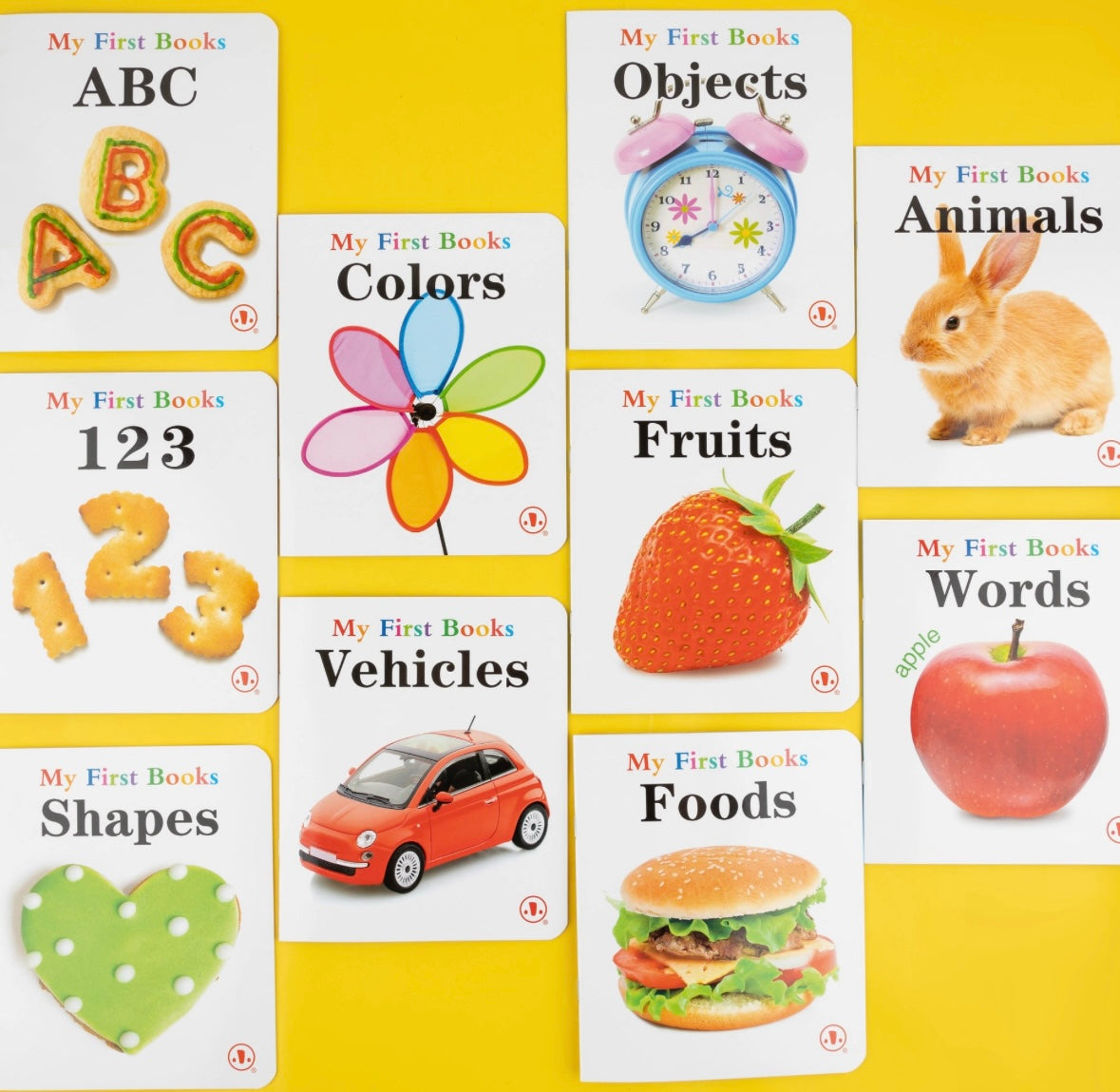 Teeny Baby My First Books – 10-Piece Early Learning Book Set for Toddlers