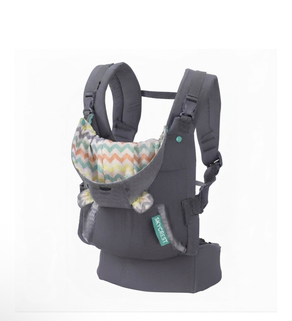 Multi-Function Newborn Baby Carrier Grey