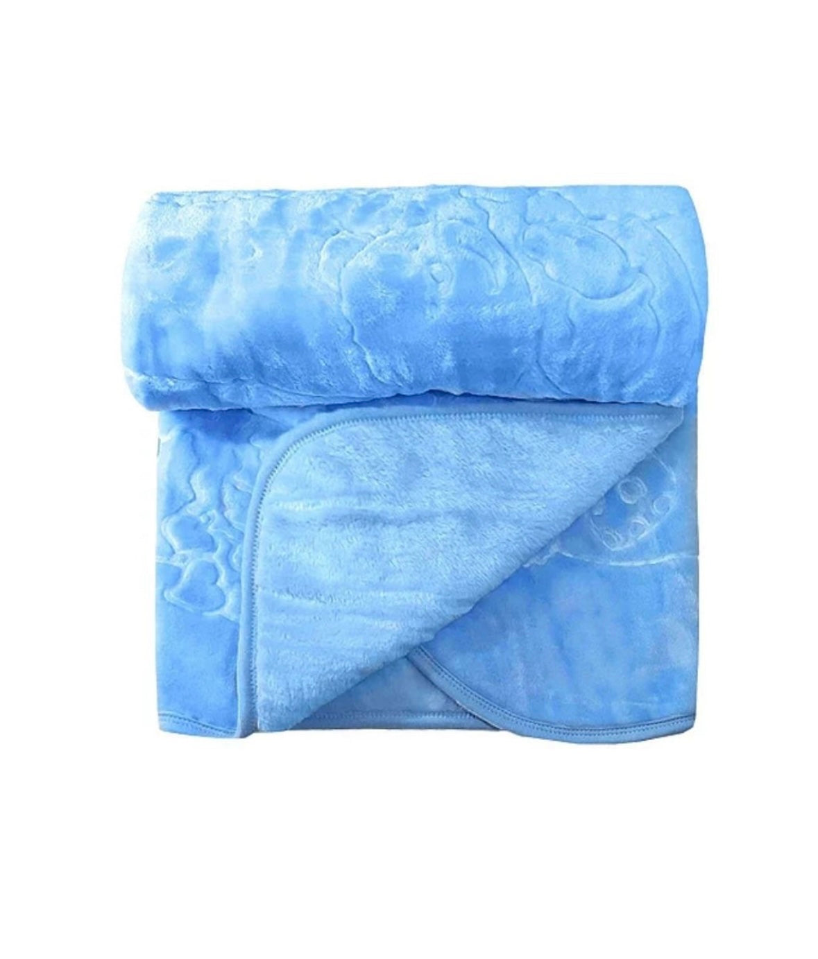 Teddy Mink 2-Ply Baby Blanket – 110 × 140 cm