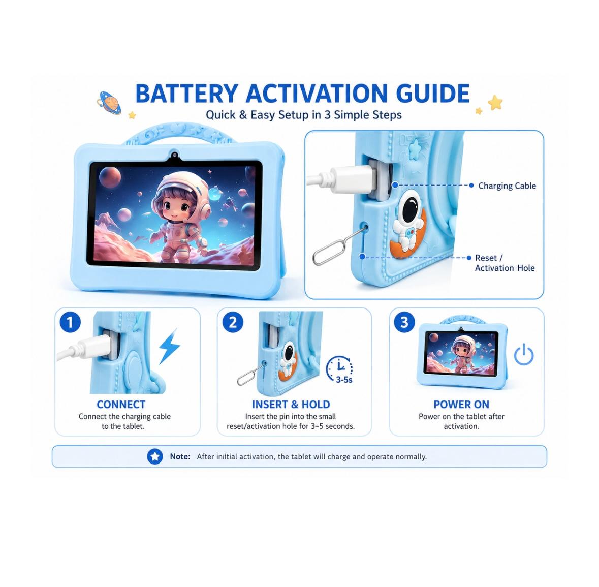 7-Inch Kids Android Tablet – Wi-Fi