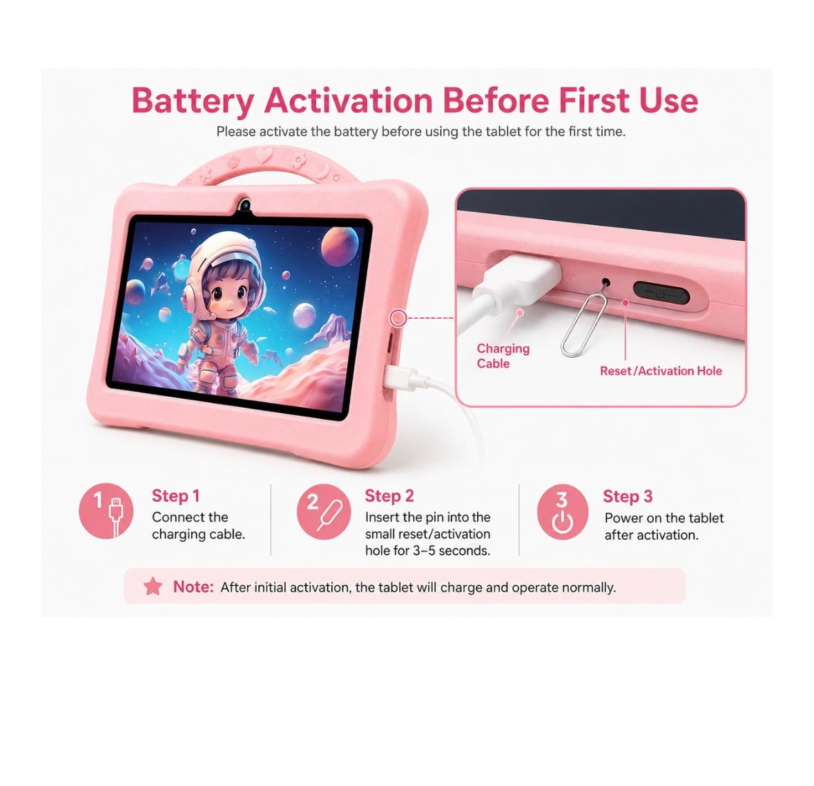 7-Inch Kids Android Tablet – Wi-Fi