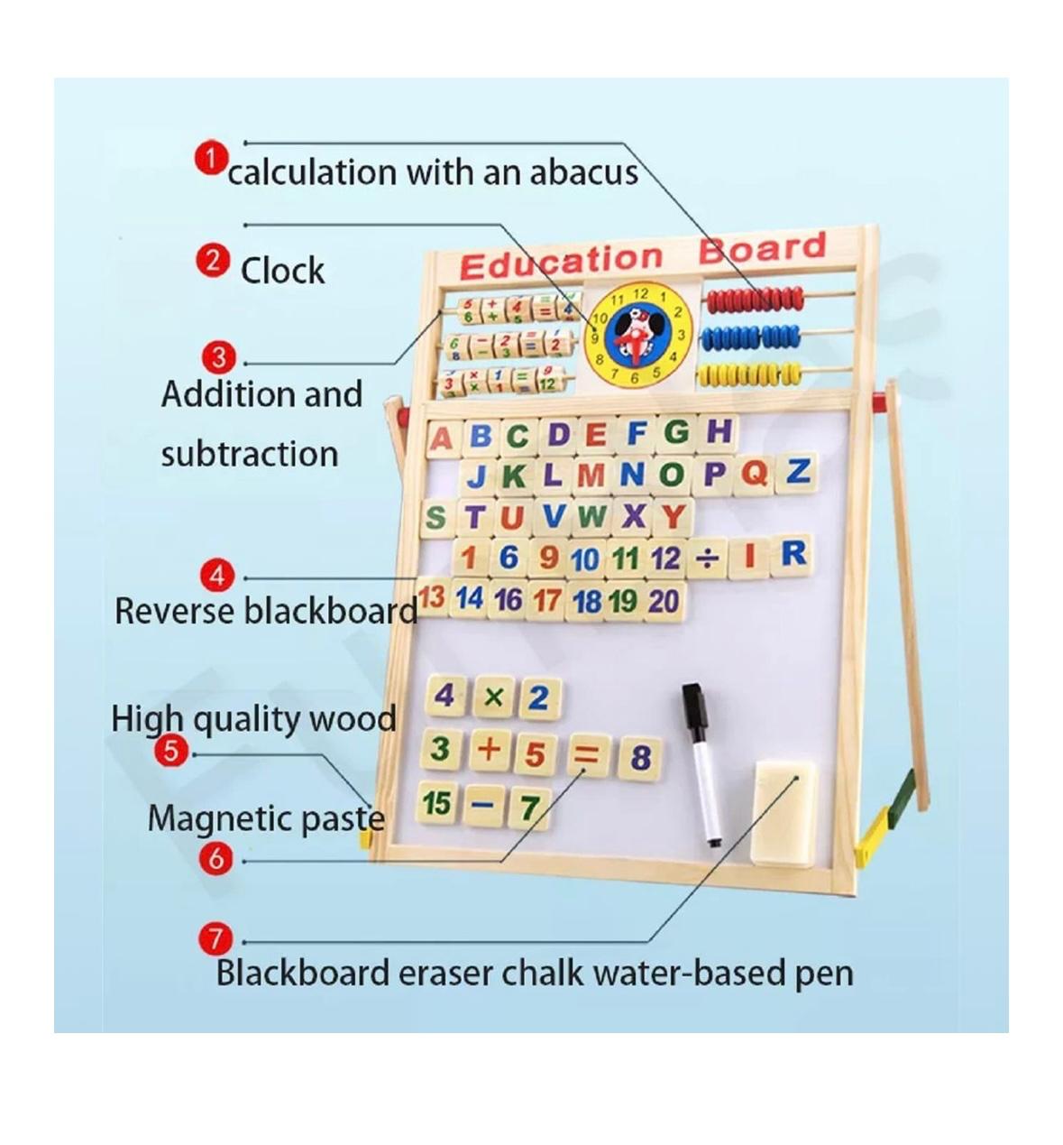 Double-Sided Magnetic Writing & Drawing Board