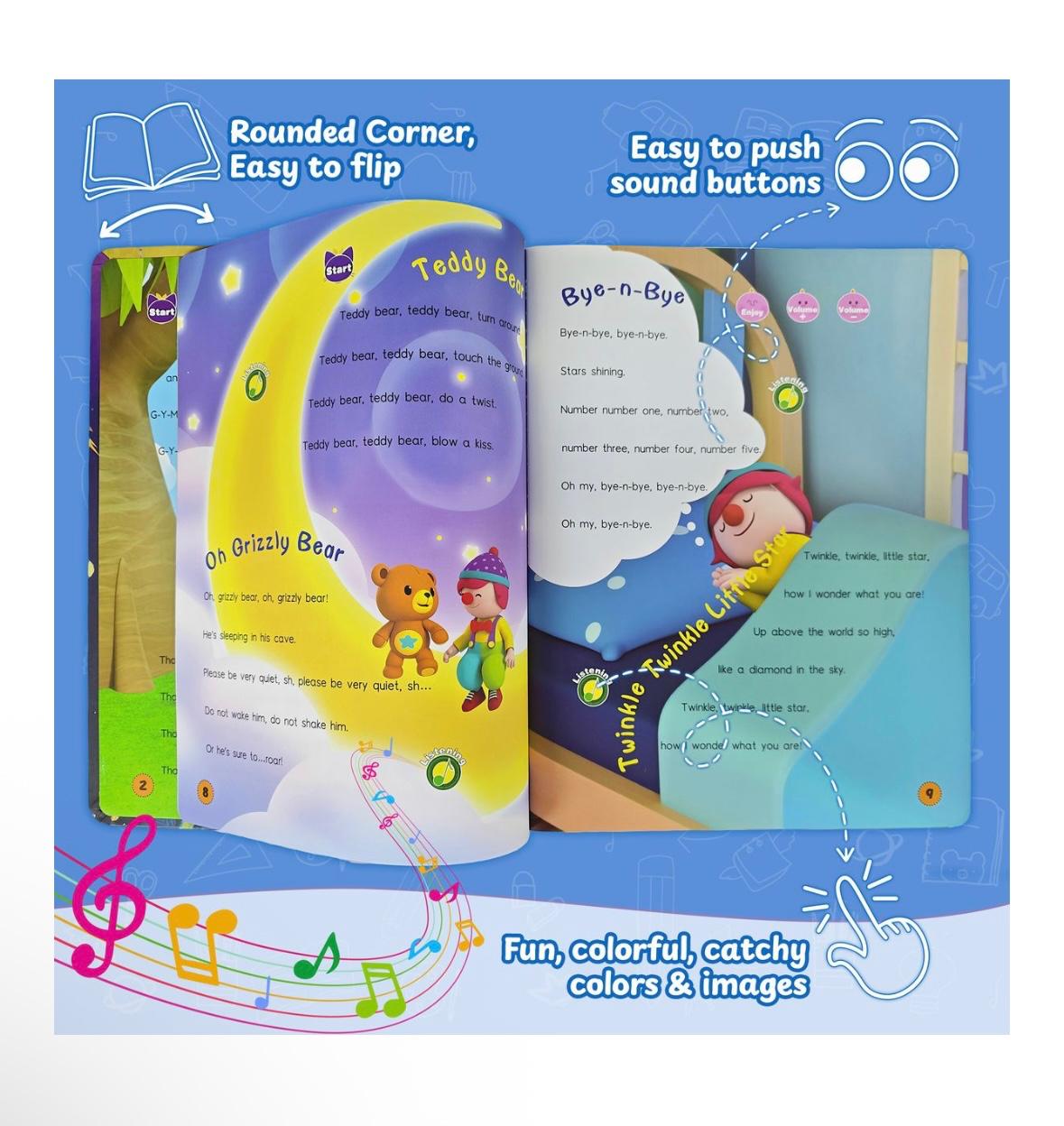 Musical Classic Rhymes Book
