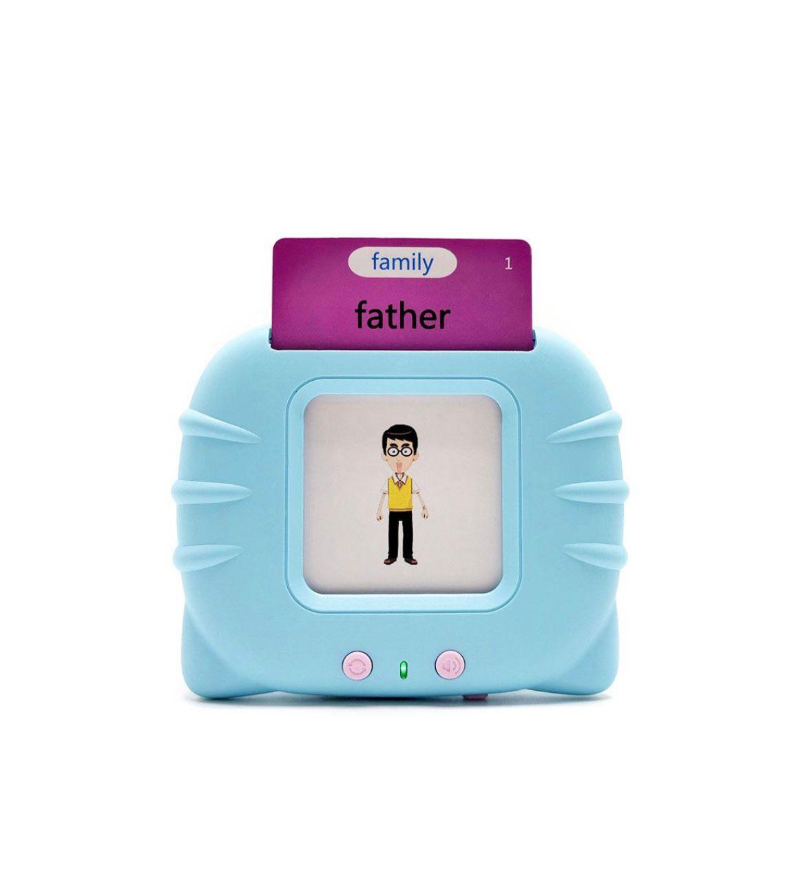 Talking Flash Card Reader – 112 Cards / 224 Words