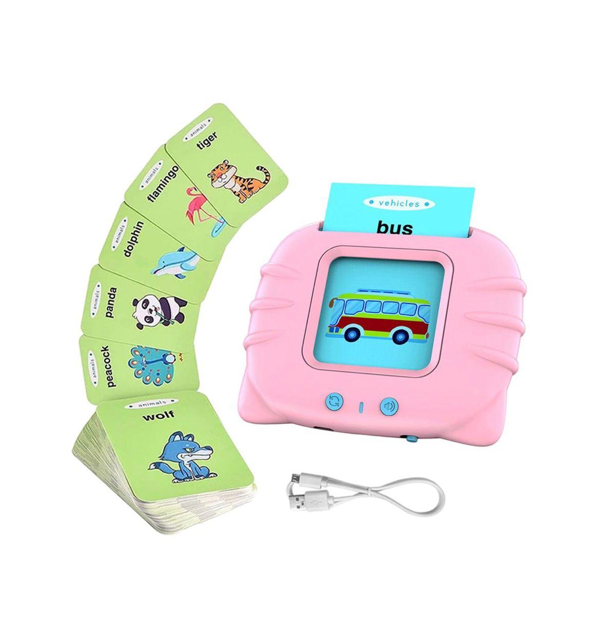 Talking Flash Card Reader – 112 Cards / 224 Words