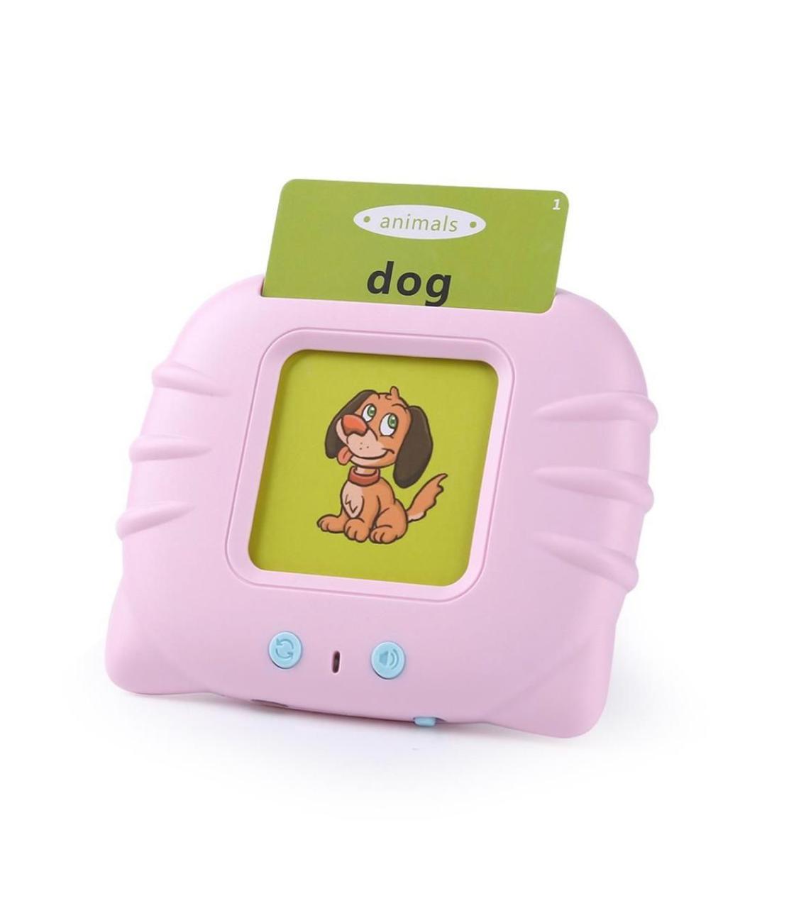 Talking Flash Card Reader – 112 Cards / 224 Words